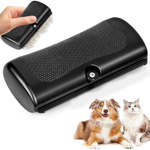 Fellwunder Bürste, 2025 Fellwunder Bürste Hund, Groomify Hundebürste Kurzhaar für Hunde Katzen und andere Haustiere(1 Stücke)