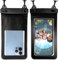 KEQAR Funda Impermeable Móvil IP68 con Almohadilla Flotante, Bolsa Estanca para iPhone 16 15 14 13 Pro Max, Galaxy S24 S23 S22 y más, Fotografía Subacuática (hasta 7.2) (A)