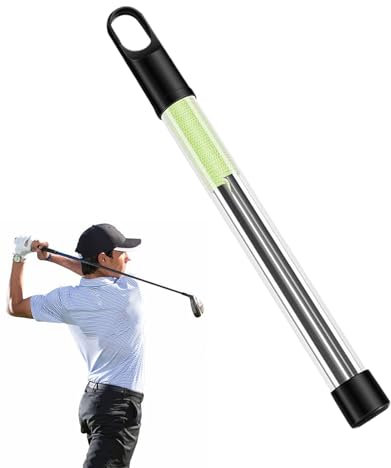 Generisch Bâtons d'alignement de golf, aide à l'entraînement au golf avec baguettes d'aide à l'exercice | Entraîneur d'alignement pour , adolescents et adultes