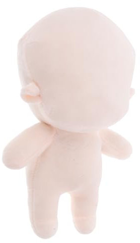 NOLITOY Weicher Körper Puppenrohling für DIY Puppen Plüschspielzeug Leere Stoffpuppe zum Basteln Niedliches Dekorationsspielzeug Sammler und Kreative Spielstunden