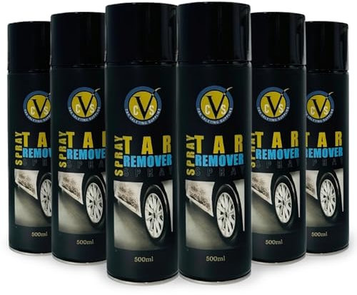 Tar & Glue Remover Spray 500ml – Fast-Acting Adhesive Cleaner for Cars – Removes Tar, Bitumen, Bugs & Stickers – Paint-Safe Citrus Solvent for Automotive Detailing & Surface Prep (1)