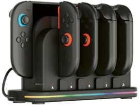 Nacon Station multicharge RVB für 4 Joy Stick Switch oder Switch 2
