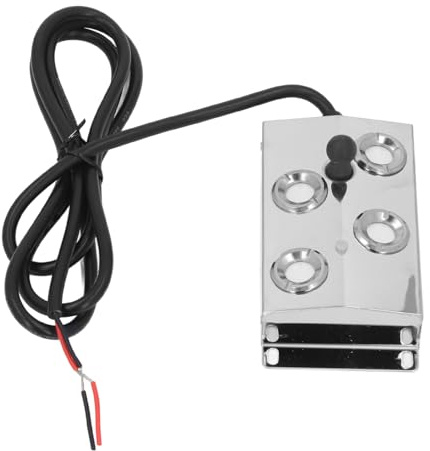 XZXCVN Ultrasuoni Generatore di Nebbia 4 Teste, Acciaio Inox, Cavo 1,5m, DC45-48V - Tecnologia Silenziosa IP67 Impermeabile, per Giardino e Interni