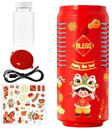 Generador de burbujas - Juguete multifunción con luces y sonidos - Máquina automática de burbujas - para reuniones familiares en interiores y exteriores, fiestas, eventos y