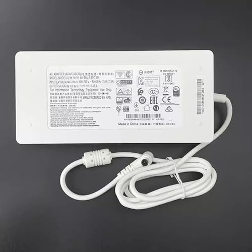 New 19V 9.48A AC Adapter Charger compatible for LG 32UD99-W LCD Monitor DA-180C19 EAY64449302