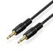 TNP Cable Mini Jack 3,5mm Mono TS Para Audio - 1 Metro, Disparador 12V Macho a Macho Para Receptor AV, Sistema de Automóvil, Emisores IR, Negro