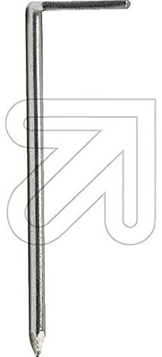 Kleinhuis 250er Pack Hakennägel blank 3,0 x 60 mm