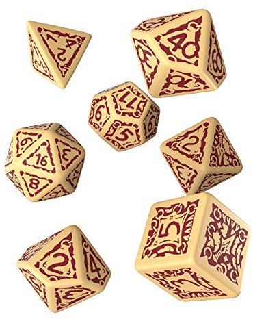 Q-Workshop QWOPAT87 - Pathfinder Ironfang Invasion Dice Set, 7 Würfel