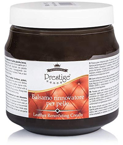 Prestige CREMA PER RINNOVARE IL COLORE DI DIVANI SCARPE BORSE IN PELLE 300ml (BORDEAUX)