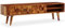 vidaXL Fernsehschrank Sheesham Holz Palisander Lowboard Fernsehtisch TV Board