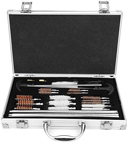 Kit Outils De Nettoyage De Fusil Arme à Feu Pistolet Nettoyeur 103pcs Universal Pistolet Arme De Poing Arme à Feu Calibre Outils Propres Avec éTui De Transport