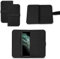NAUCI Schutzhülle kompatibel für Apple iPhone 11 Pro Tasche Cover Hülle Case Smartphone Sleeve Filztasche Universal, Farbe:Schwarz