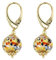 Venetiaurum - Boucles d'oreilles pour femme en argent 925, avec perles en verre original de Murano, fabriquées en Italie, certifiées