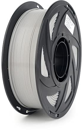 S SIENOC PETG Filament 1KG 3D Drucker PETG Filament 1,75mm 3D Drucker Filament Grau (PETG Grau)