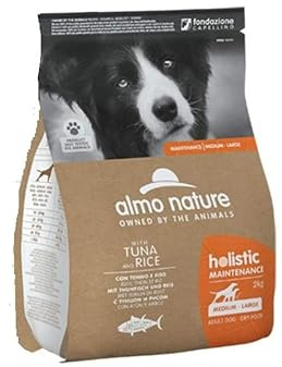 almo nature Hundefutter trocken Holistic Maintenance mit Thunfisch und Reis M-L 2kg, 2 kg