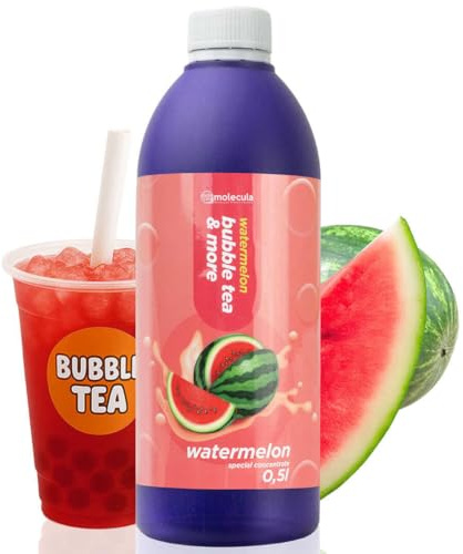Anguria Bubble Tea Bolla tè Popping Boba Sciroppo Succo 500ml 1:10 Concentrato
