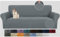 MAXIJIN Creative Jacquard Couchbezüge für 3-Sitzer, Super Stretch rutschfeste Sofabezug für Hunde Haustierfreundliche 1-teilige elastische Möbelschutz-Sofabezüge (3 Sitzer, Hellgrau)