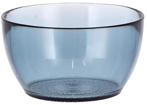 BITZ Kusintha Schale, Schüssel aus Glas, 12 cm, Blau