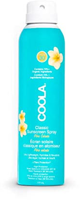 COOLA Classic Body Sunscreen Spray SPF 30, Piña Colada, 177ml