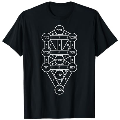 Kabbalah dell'albero della vita Maglietta