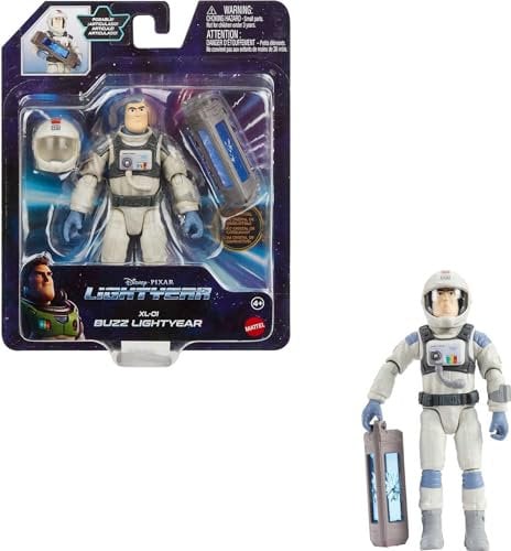 Buzz Lightyear HHJ81 - XL01 Buzz Lightyear ca. 13 cm authentische Actionfigur, 12 bewegliche Gelenke, Helm und Brennstoffzelle, Film Sammlerstück Sammlerspielzeug für Kinder ab 4 Jahren