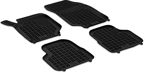 AZUGA 3D Gummi Fußmatten für Citroen C4 III ab 12/2020/C4 X ab 2022 | außer Elektro und Mild-Hybrid. rutschfest, wasserdicht, passgenau, TPE Gummimatten, hoher Rand Automatten, AZ10300438