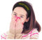 Dinikally Personalisiertes Individuell Besticktes Stretch-Stirnband Mit Text (Schwarz)