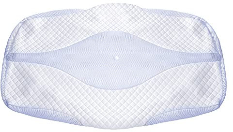HOMCA Kissenbezügen Waschbaren Ersatzkissenbezug Geeignet für Kissen 60x40x10/12cm, Weiß