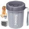 Tinioey Pfotenreiniger für Hunde | Inkl.3 Hundehandtücher | Hundepfoten Reiniger Pfotenreiniger | Hundezubehör für Mittlere Hunde | Dog Brush | Größe M
