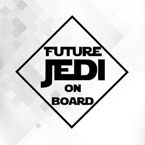 BABY ON BOARD - FUTURE JEDI 3275 // Sticker Aufkleber vers. Größe Farbe