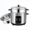 Olla arrocera (2-6 l) Olla interior de acero inoxidable 304, aislamiento inteligente, for preparar arroz y cocinar al vapor alimentos y verduras, alimentación de 220-240V US/EU(6L)