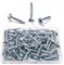 VooGenzek 110 PCS M3.5 * 25 mm Coarse Thread Point Drywall Screws, Phillips Countersunk, Plasterboard Wood Screws, for Plasterboard, Wood, Silver