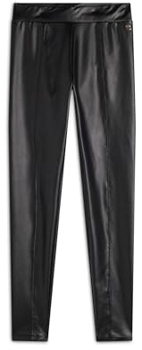 FREDDY - Leggings in Similpelle Elasticizzata, 90% Poliestere 10% Elastan