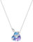 GOUWO Halskette mit Anhänger für Damen 925 Sterling Silber Herz 5A Zirkonia Halskette Weihnachten Valentinstag Partys Hochzeitstag Jahrestag Geburtstag Schmuck Geschenke für Frauen