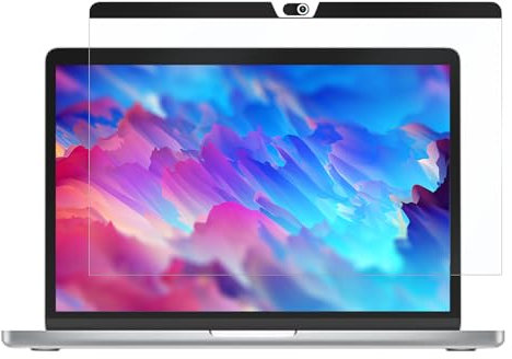 Magnetische Anti-Blaulicht-Displayschutzfolie für MacBook Air 15 Zoll (2023-2025, M2, M3, M4), abnehmbare MAC 15,3 Zoll Computerfolie, Augenschutz Blendung Laptop Displayschutzfolie