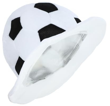 Generisch Fußballmütze Lüfter Kappen für Fußballwettkämpfe Fußballspielhut Wettkampf-Fußballhüte Fußballparty sportmütze Europameisterschaftsmütze Sportfans dekorativer Hut Hut- Acryl