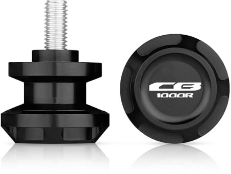 TREONK Supporti per Forcellone Posteriore - M8 Supporti Cavalletto Alluminio Coppia di Nottolini Alza Moto per CB1000R 2008-2019
