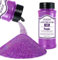 Glitter Olografici Ultrafini, Glitter Di Bellezza,Viola colore140g, Adatti Per Capelli, Viso, Corpo, Unghie e Trucco Natalizio. Adatti Anche Per Resina Epossidica, Vetro e Lavori Artigianali.