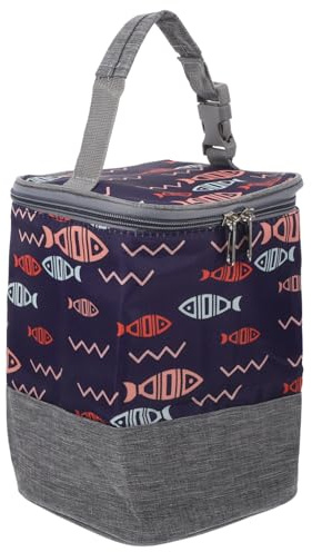 SECFOU Portable Isolierte Milchflaschen Tasche Mit Tragegriff Multifunktionale Babyflaschen-Tasche Aus Oxford Unterwegs Kühltasche Für Milch Und Babyflaschen