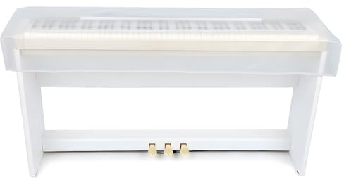 Klmnop Piano Keyboard Dust Cover for 88 Keys, Waterproof Transparent Covers for Protection of Electric/Digital Piano(140×58×16cm)