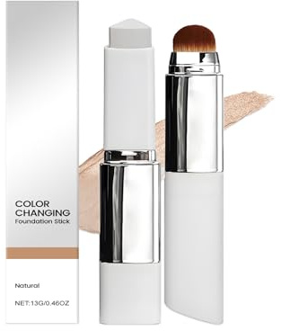Claréa Paris Fond De Teint 2-en-1 Avec Pinceau Intégré(Naturel)
