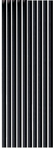 250 x Schwarz 240x8mm Jumbo Strohhalme Mehrweg PP Trinkhalme reusable