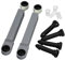 LUTH Premium Profi Parts Set di ammortizzatori 100N con bullone Compatibile con AEG Elektrolux 4071361473 per Lavatrice 2 Pezzi