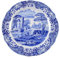 Spode Blue Italian Charger Plate | 12 Inch Large Charger Plate for Dinner Plates, Wedding Décor | Made in England from Fine Porcelain | Dishwasher and Microwave Safe