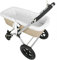 Babyline FUCABLA Bezug für Babyschale, hypoallergen und weich Atmungsaktiv Abdeckhaube Bezug für Babywanne im Inneren. 100% spanische Herstellung (Weiß Piqué), Weiß, 90 x 40 cm