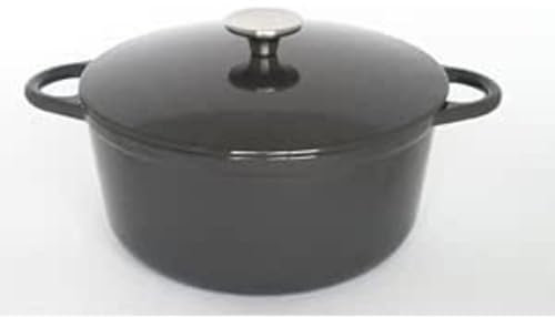 Baumalu, Cocotte Ronde 24 cm, Modèle Cocoon en Cuivre Pur avec Revêtement en Étain, Poignées Rivetées en Fonte, Compatible Tous Feux, Garantie 5 Ans, Ustensile de Cuisine Durable et Élégant