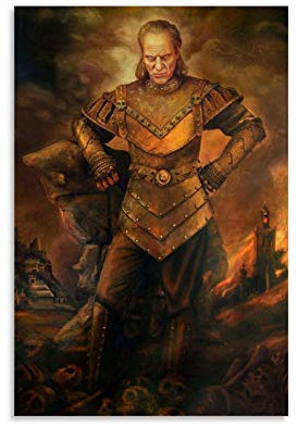 BGTS Ghostbusters 2 Vigo Poster: Dekorative Malerei, Leinwand Wandkunst für Wohnzimmer & Schlafzimmer, 20x30cm
