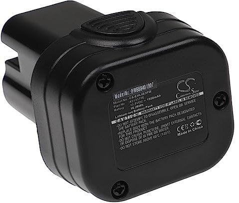 vhbw batteria compatibile con Einhell BT-CD 10.8/3 LI attrezzi da lavoro (1500 mAh, Li-Ion, 10,8 V)