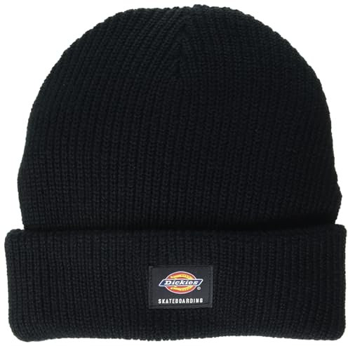 Dickies Herren Skateboarding Cuffed Beanie-Mütze, Schwarz, Einheitsgröße