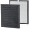 Filtro HEPA 2 en 1 y Filtro de Carbón Activado Filtro de Repuesto para Greenmigo 25L WiFi(ALPHA-Q25 Pro WiFi)/20L(ALPHA-Q20) Deshumidificador de Habitación,Blanco/Negro